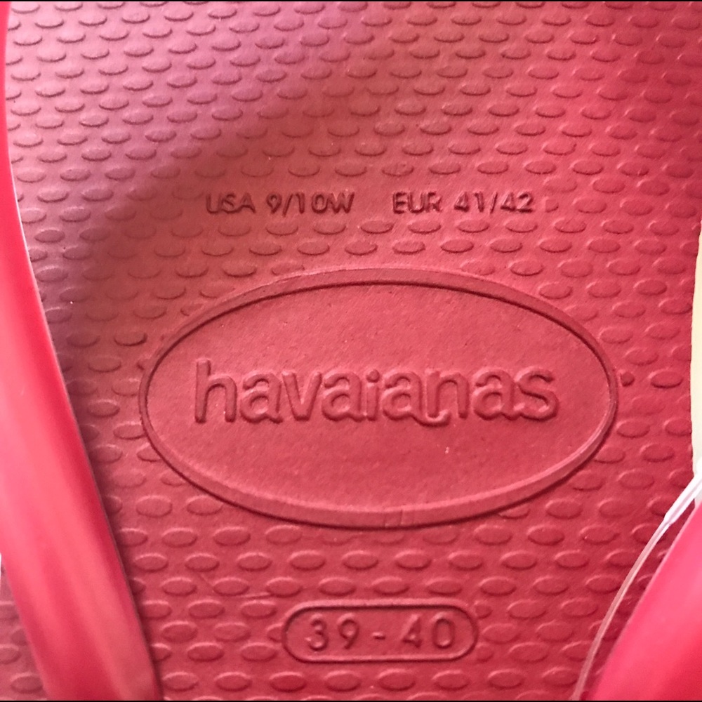 🎉SOLD🎉NWT! Havaiana pink flip flops/sandals - Picture 3 of 4