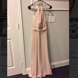 Amsale Alyssa bridesmaid dress