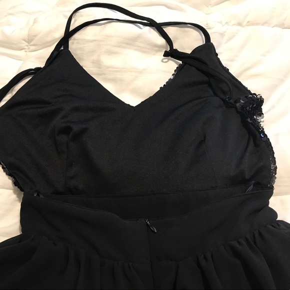 Black Cocktail Dancing Dress - Picture 4 of 7