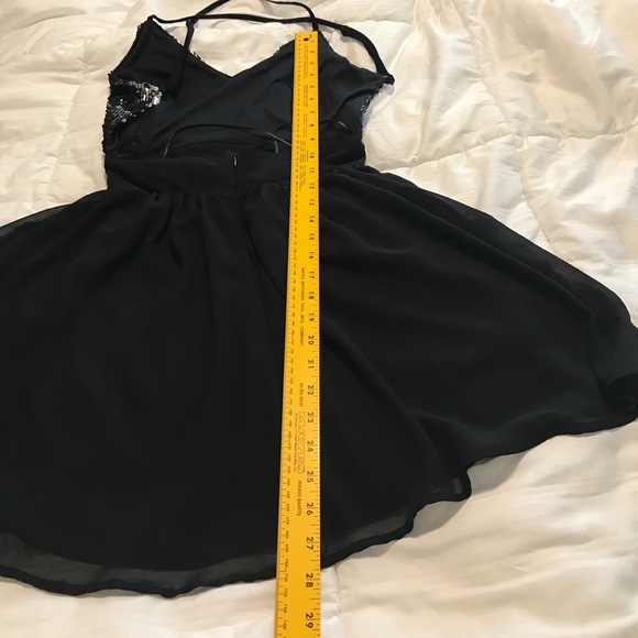 Black Cocktail Dancing Dress - Picture 7 of 7