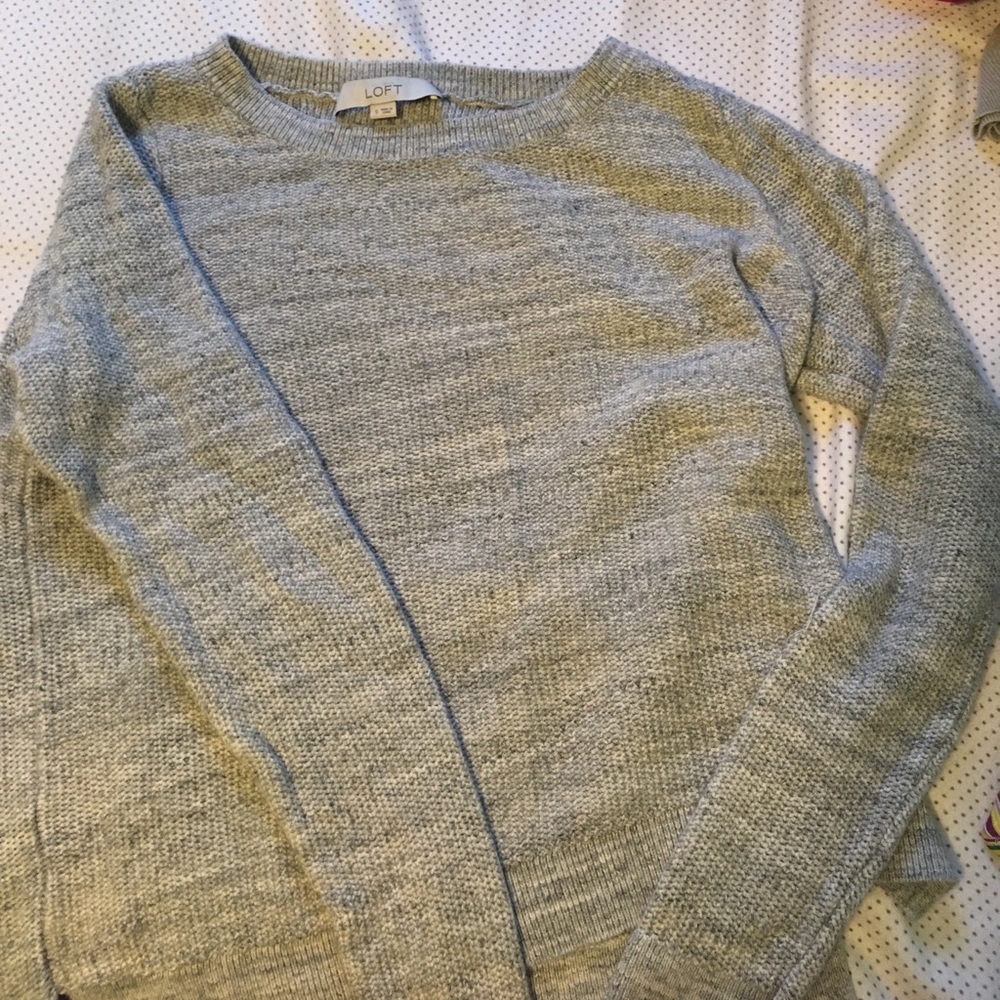 Gray Loft Sweater