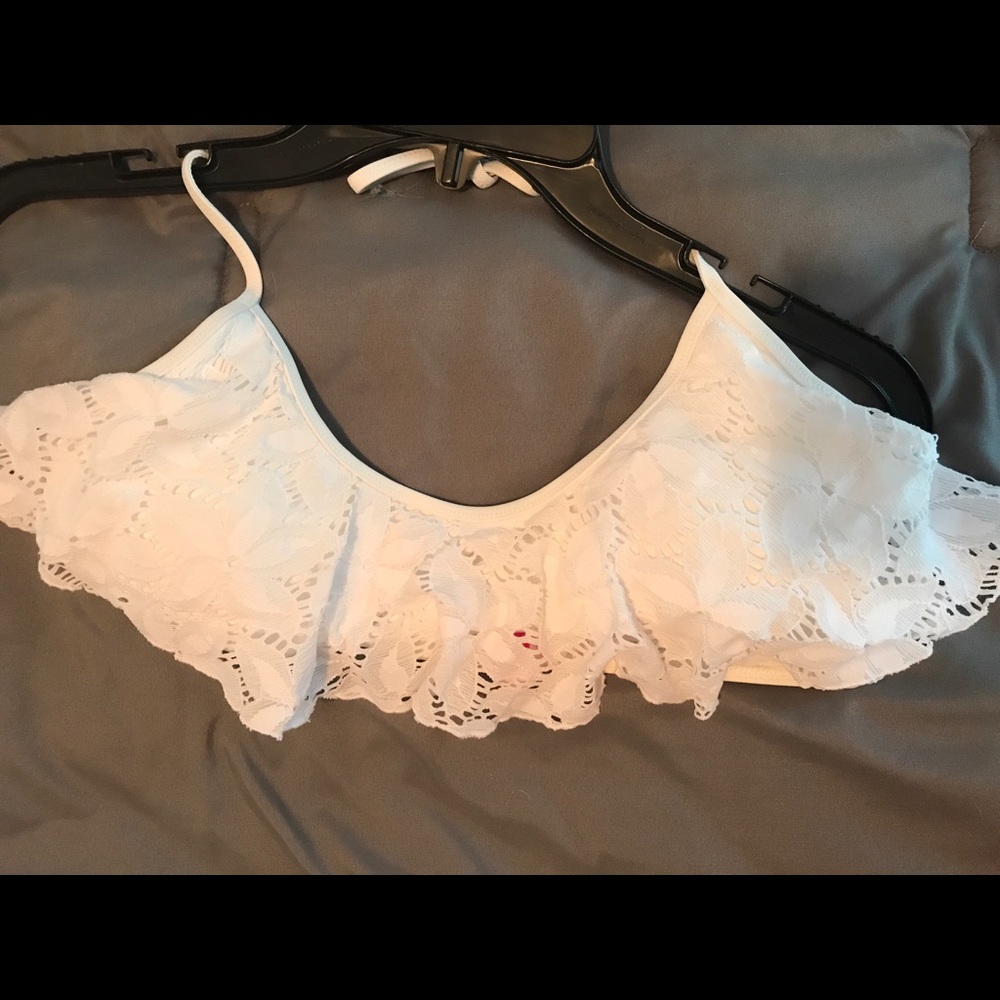 Lace halter Victoria secret bathing suit top