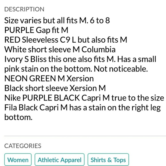 8 items work out lot - Picture 2 of 4