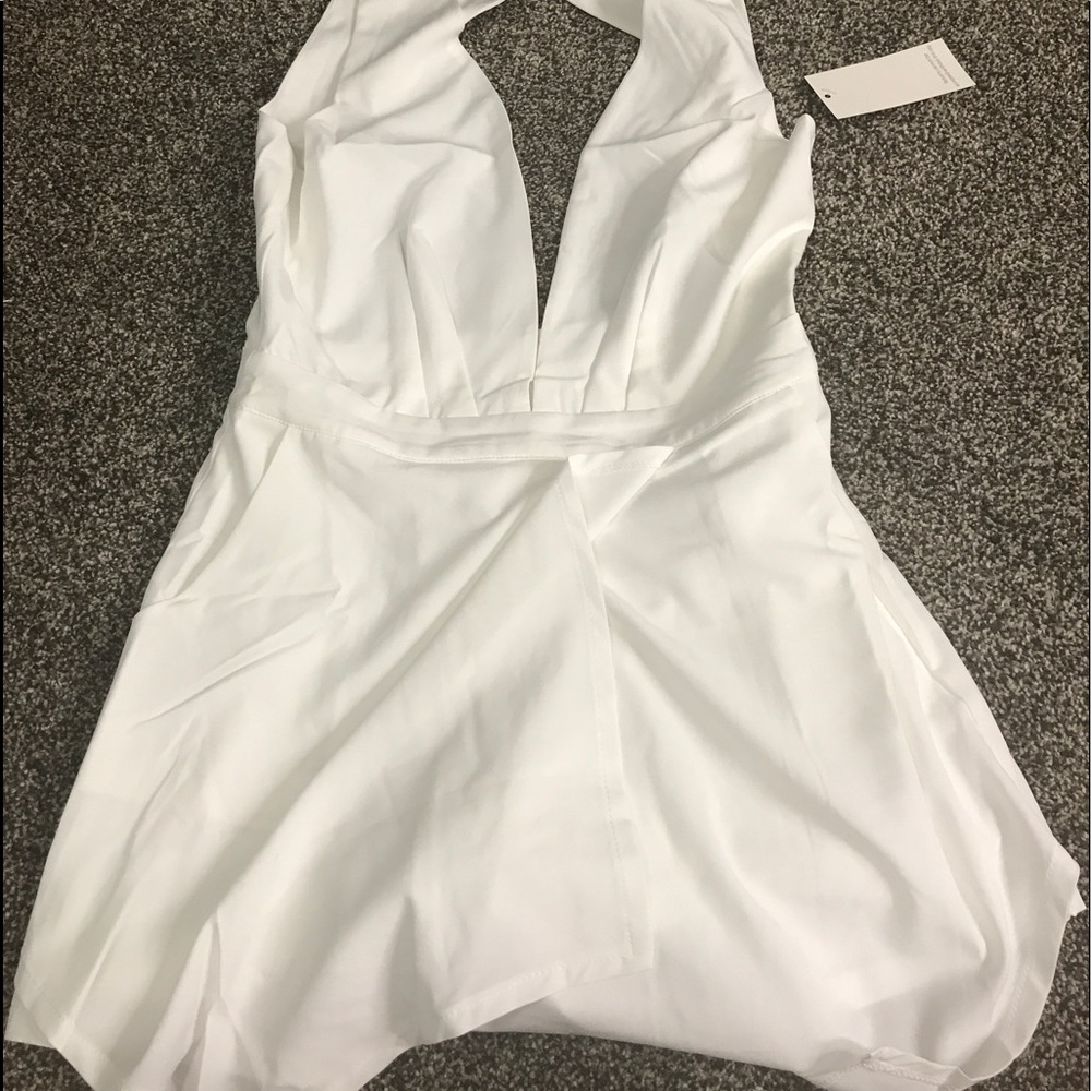 NWT White romper