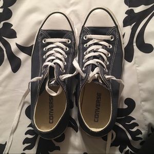 Navy Blue Converse