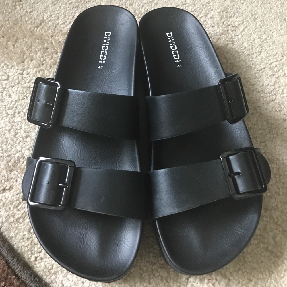 H & M sandals .