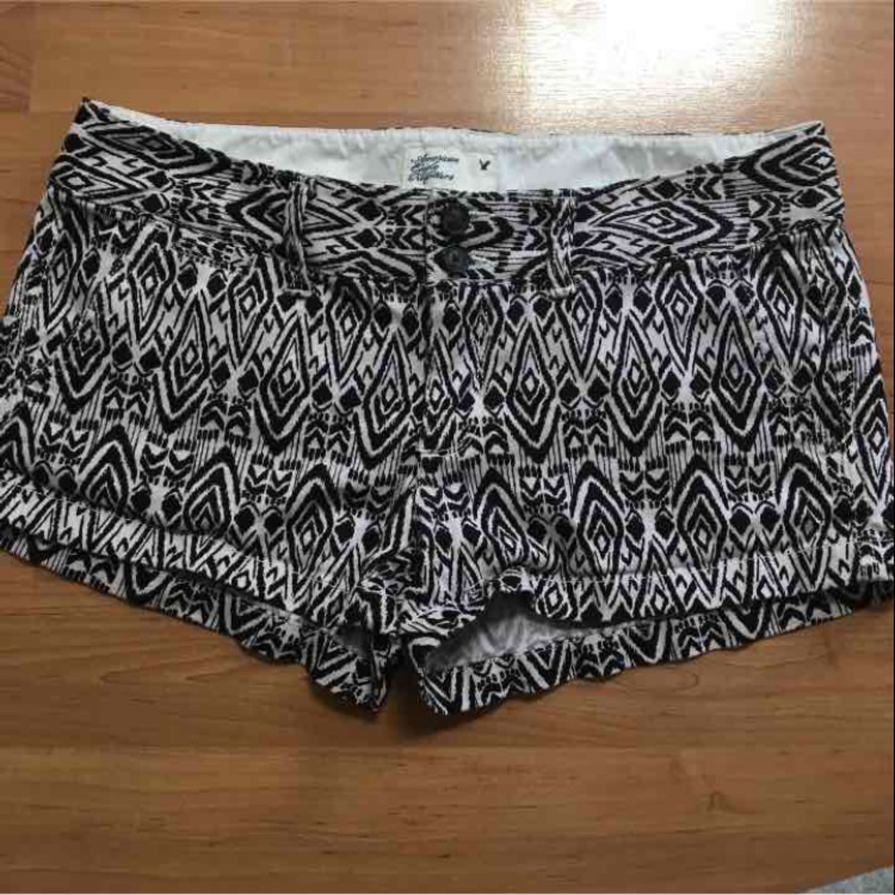 Tribal print shorts