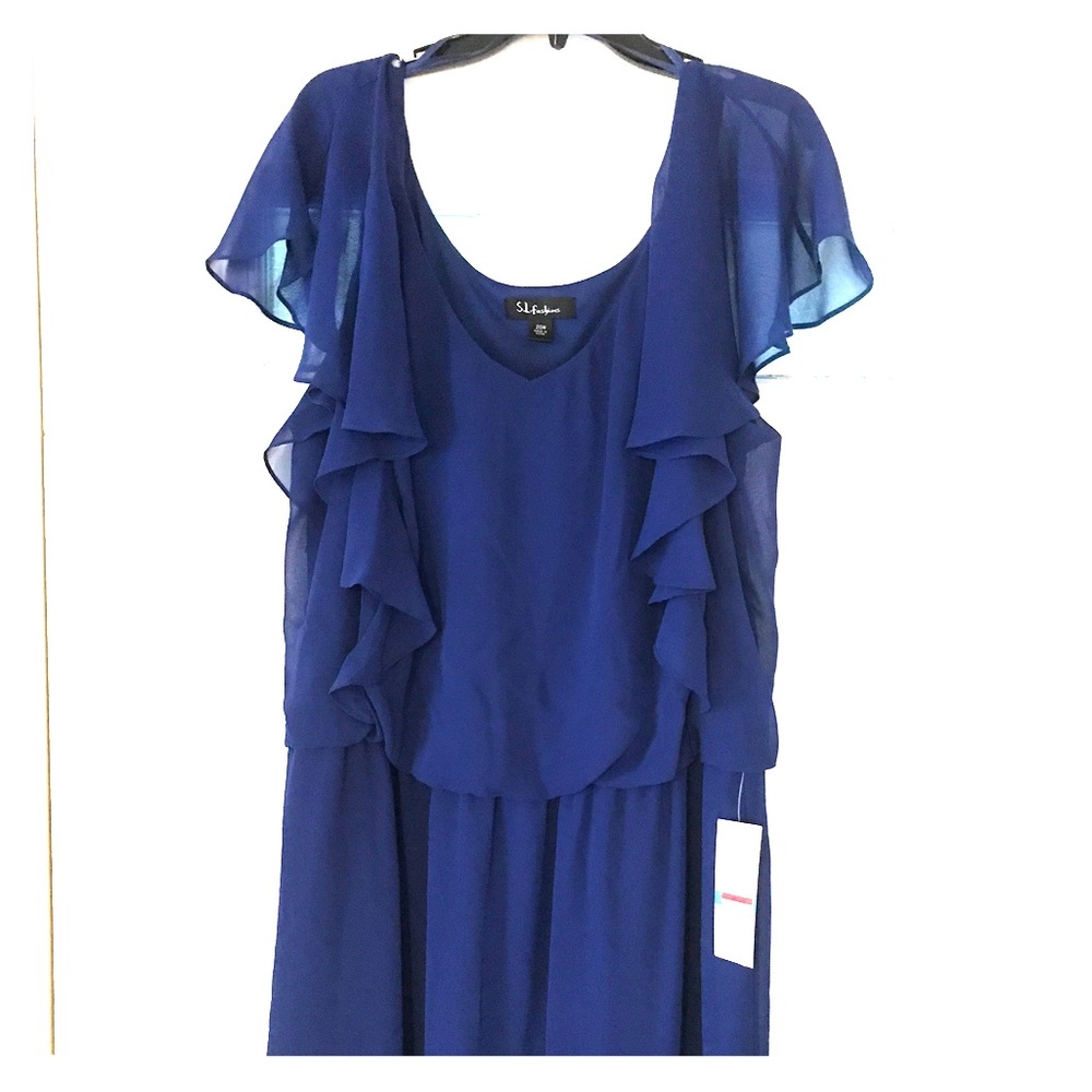 Chiffon cocktail dress