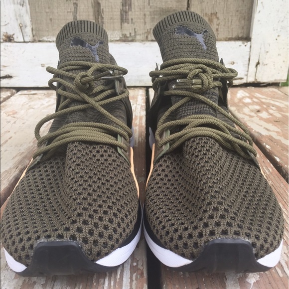 Puma B.O.G. Limitless Hi evoKNIT - Burnt Olive - Picture 2 of 5