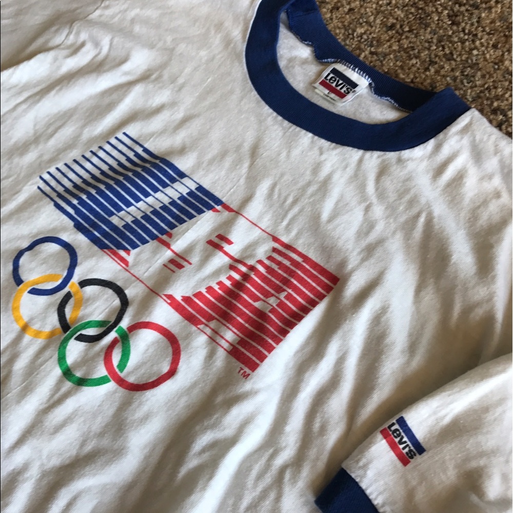 RARE VINTAGE 1984 OLYMPICS Levi's t-shit