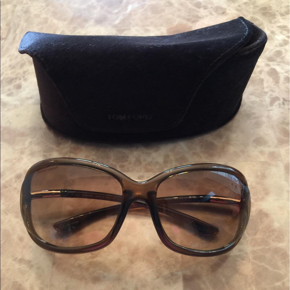 Tom Ford sunglasses.
