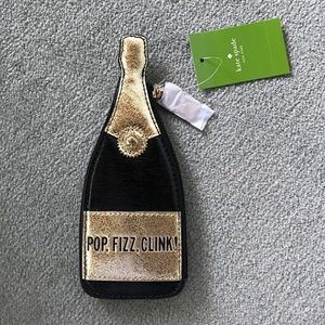 Kate Spade 'Pop, Fizz, Clink!' coin purse.
