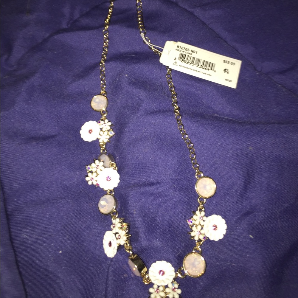 Betsey cluster of small flowers with golf chain.