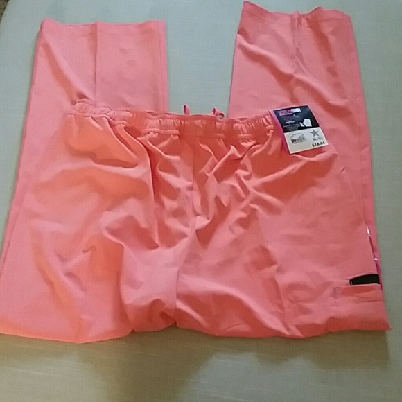 Only XL Left - NWT Dark Peach Scrub Pants - Picture 2 of 4