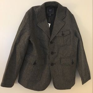 Boys Wool Tweed Jacket