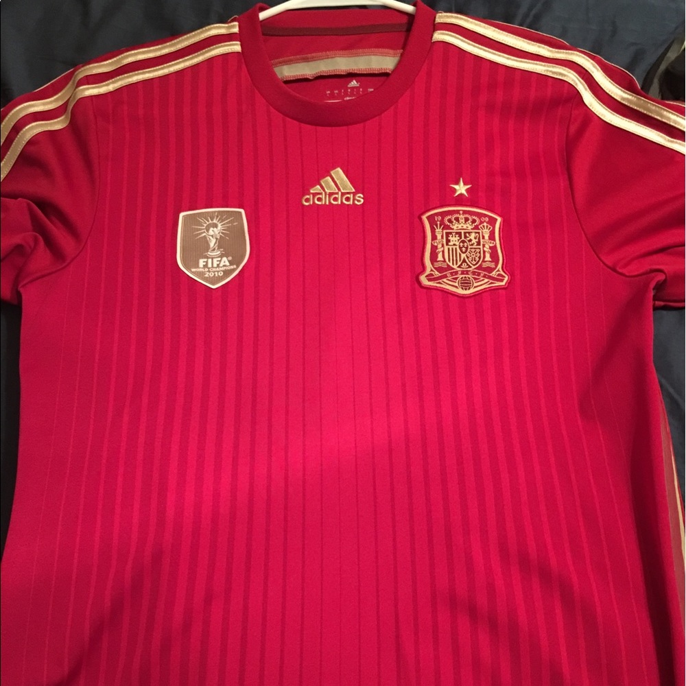 NATIONAL SPAIN SOCCER HOME JERSEY