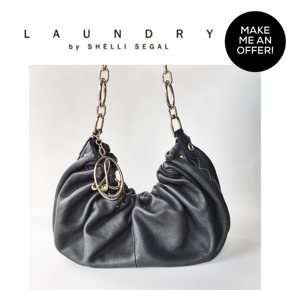 Laundry By Shelli Segal Handbags - 💥FLASH SALE💥Small Leather Hobo Bag