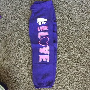 Never worn comfy purple capris!