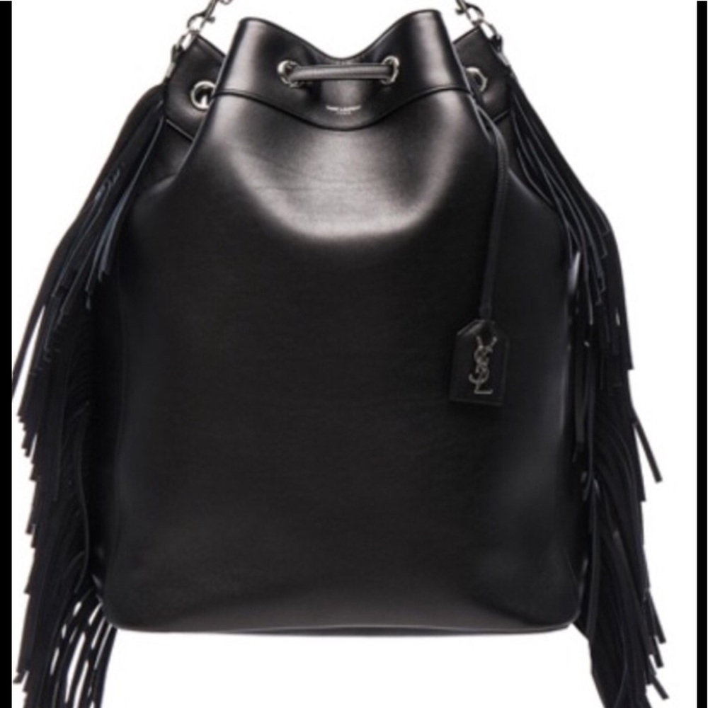 L👀kin4Saint Laurent Emmanuelle Fringe 🎒 Auth