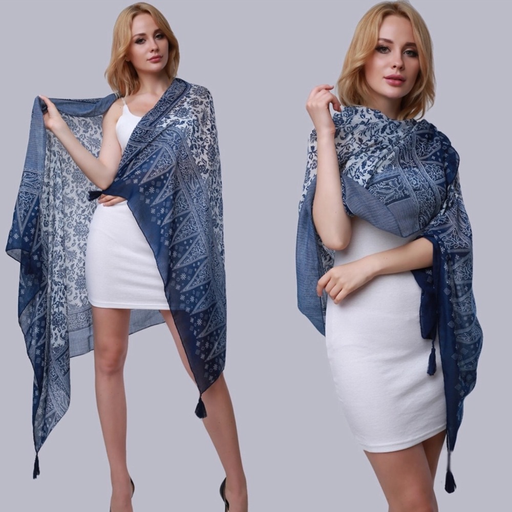 NWT beautiful scarf/beach cover up