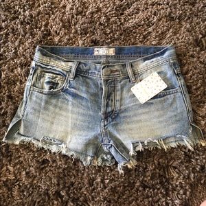 Free people shark bite shorts brand new