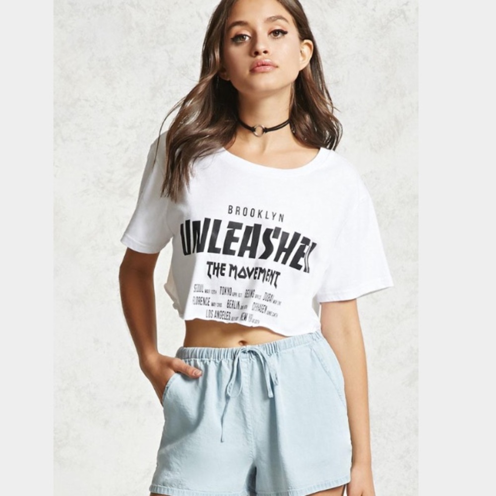 NWT Chambray Small Denim Shorts