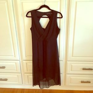 The Limited: Black High-Low Dress