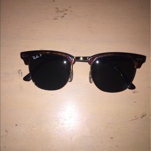 Polarized Clubmaster Ray Bans