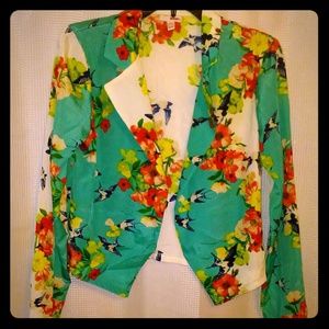 NEW Floral Blazer