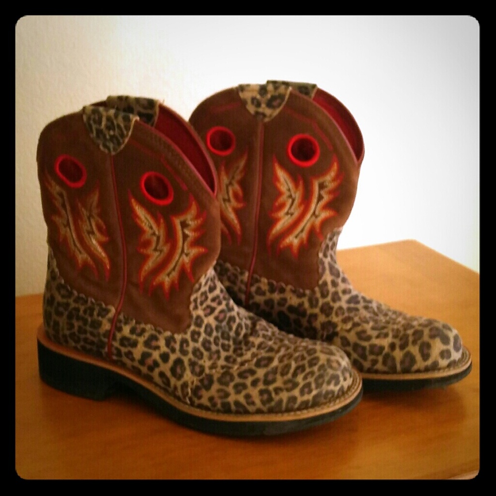 Ariat Leapard Boots