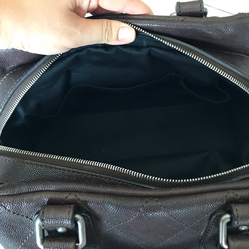 CHANEL Caviar Quilted CC Doctor Bag Brown - Picture 6 of 8