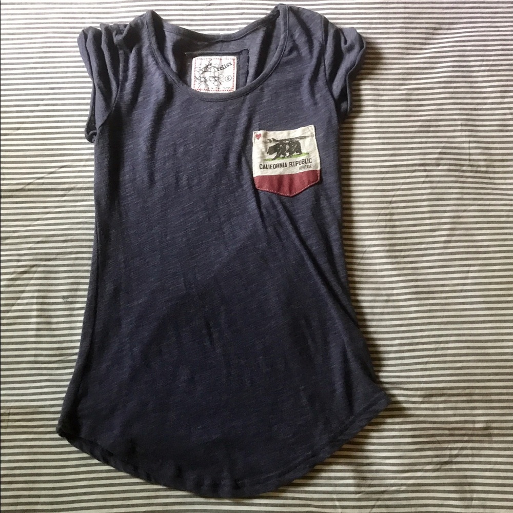 Navy Blue CA top