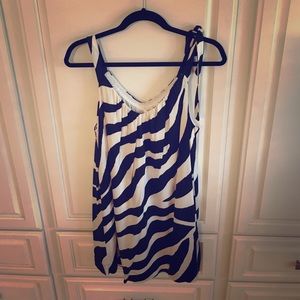 White House Black Market: Zebra Dress