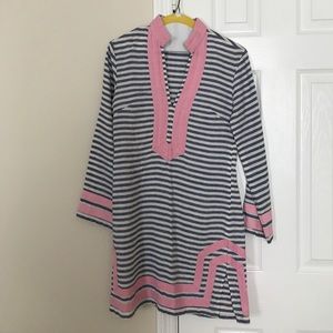 Sail To Sable linen striped tunic