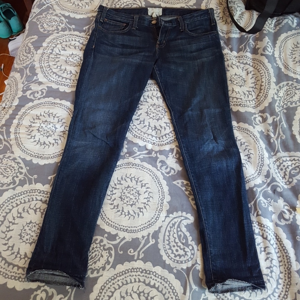 Current/Elliott slim boyfriend jeans