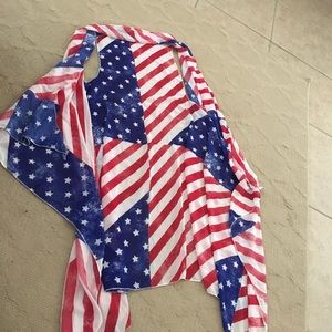 American Flag cover up