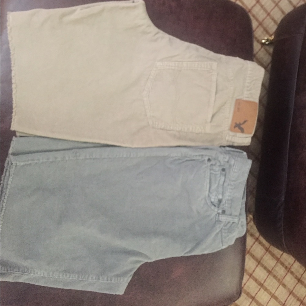 Corduroy 5 pocket shorts