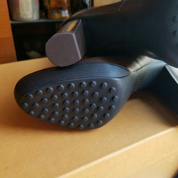 TOD’S  Knee high  Suede &Leather boots - Picture 6 of 8