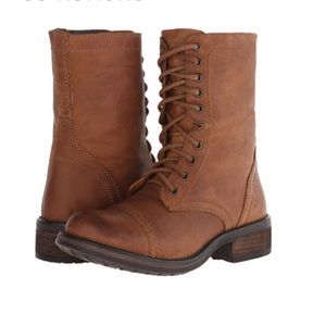 Steve Madden Troopa Brown Leather boots