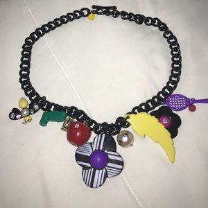 Juicy couture charm necklace