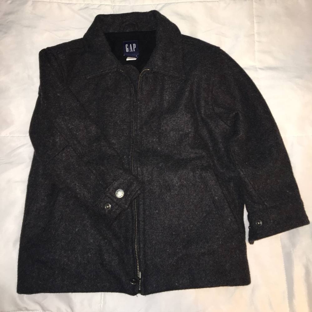 BOYS' WOOL JACKET
