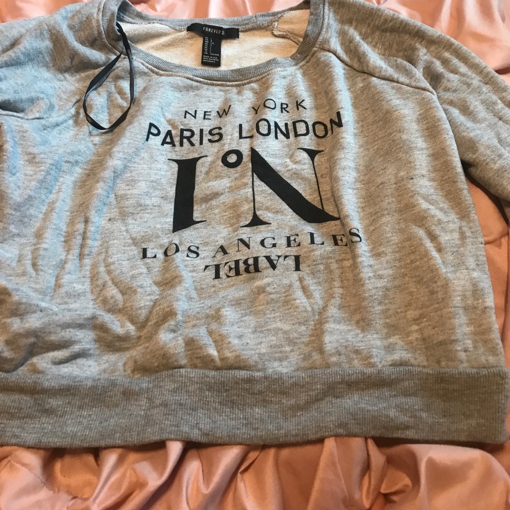 NEW YORK, PARIS, LONDON, LOS ANGELES sweater