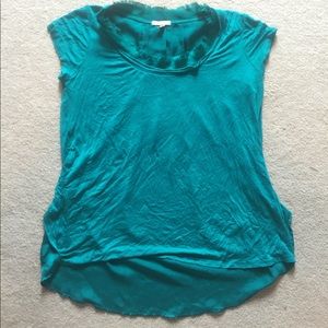 Blue Anthropologie Shirt