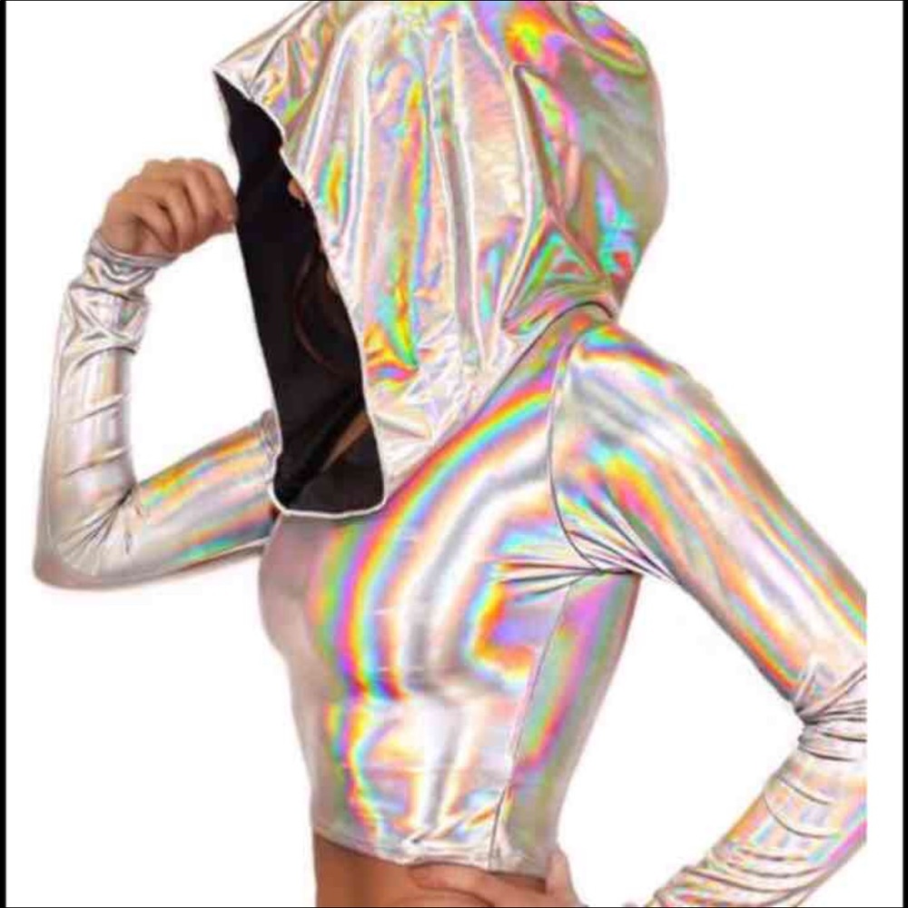 Ocean Moon Holographic Hoodie