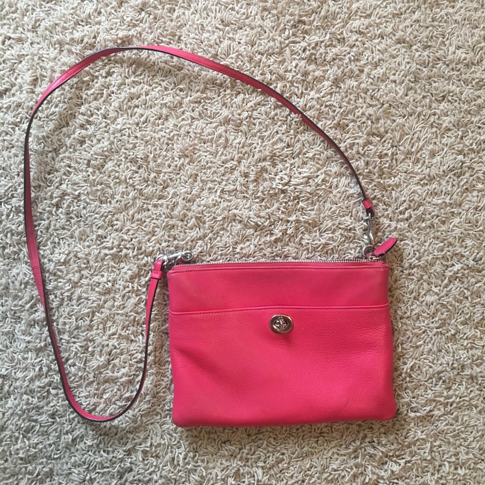 Coach pink purse