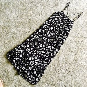 Black & White Floral Dress