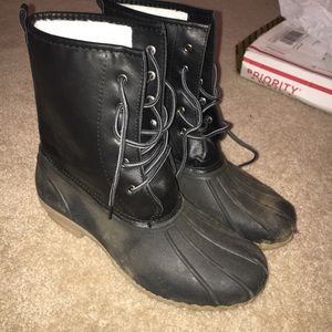 Duck/Combat boots