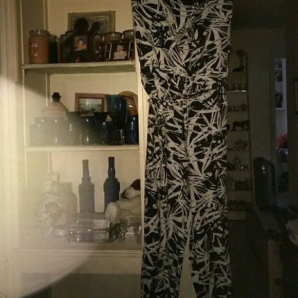 Tropical Print Ann Taylor Loft NWT JUMPER-STRAPLES - Picture 2 of 4