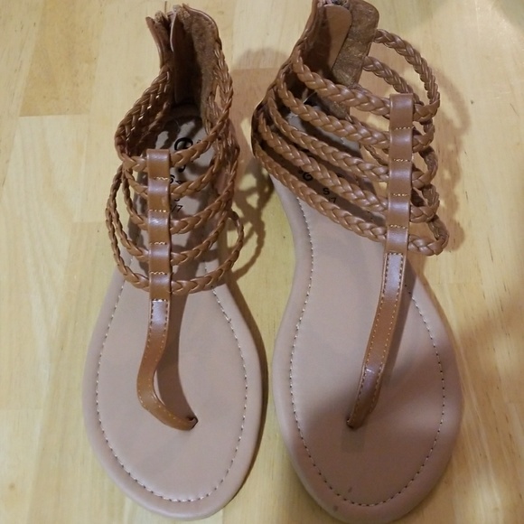 Rue21 Shoes - Brown Gladiator Style Sandals