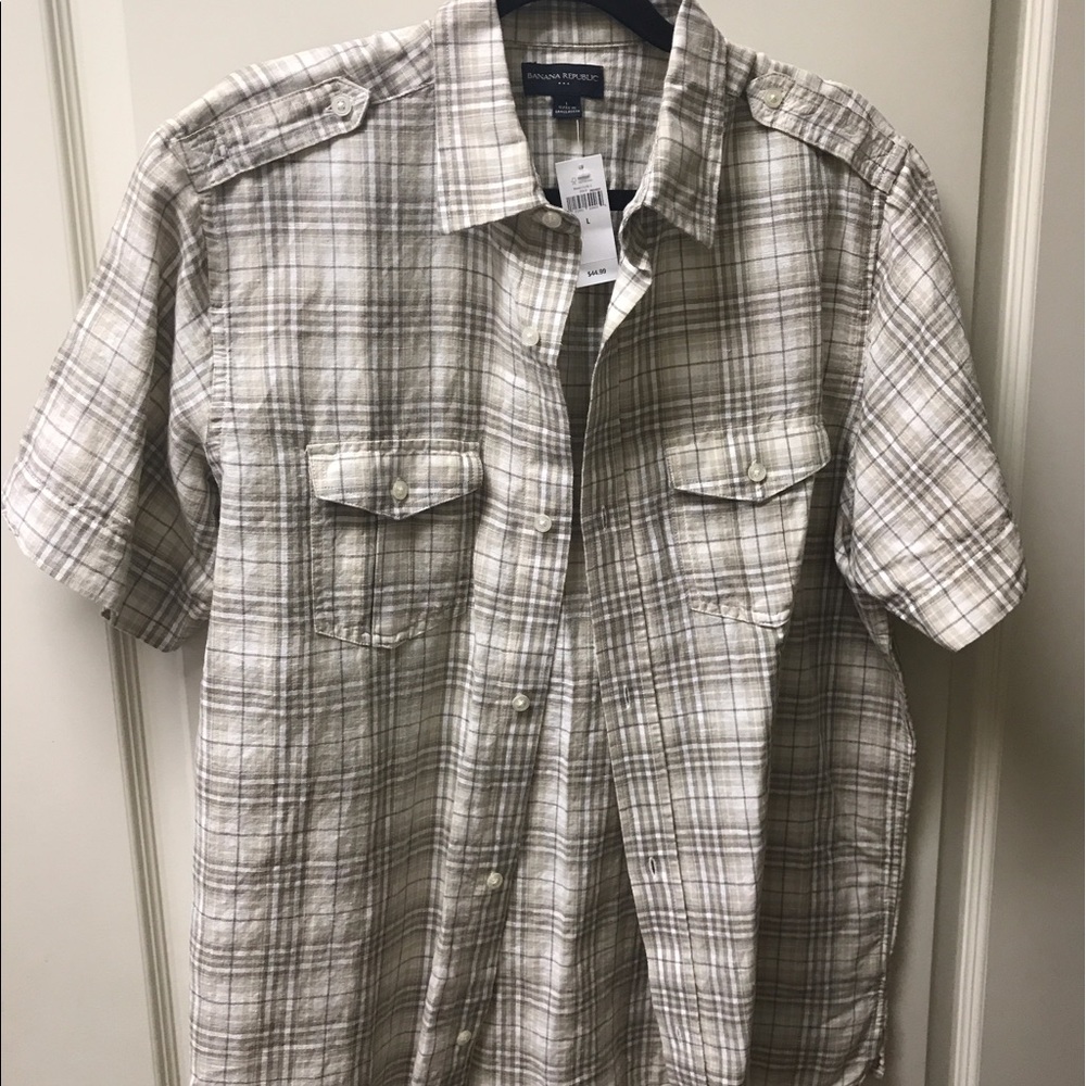 Men's Banana Republic Short Sleeve Shirt
